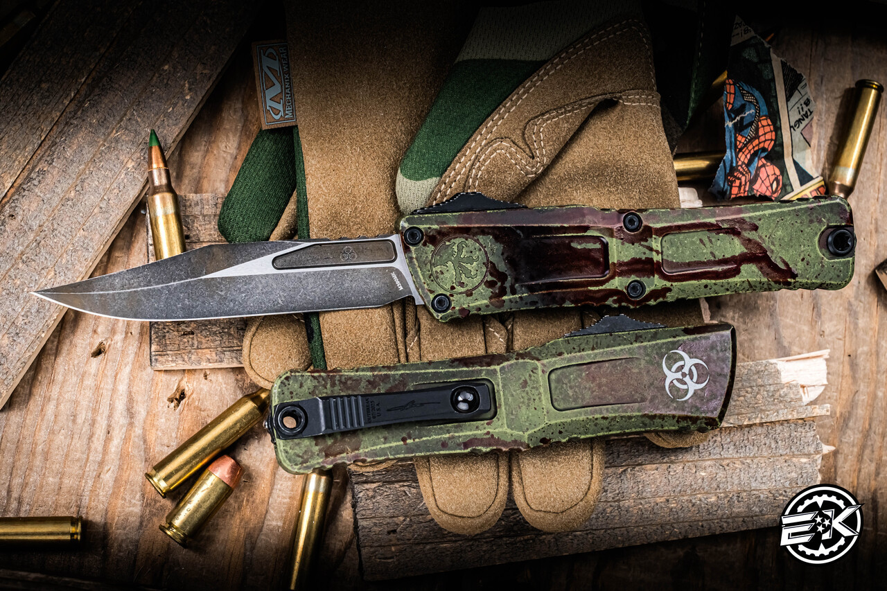 Microtech Combat Troodon Gen III OTF Automatic Outbreak 4