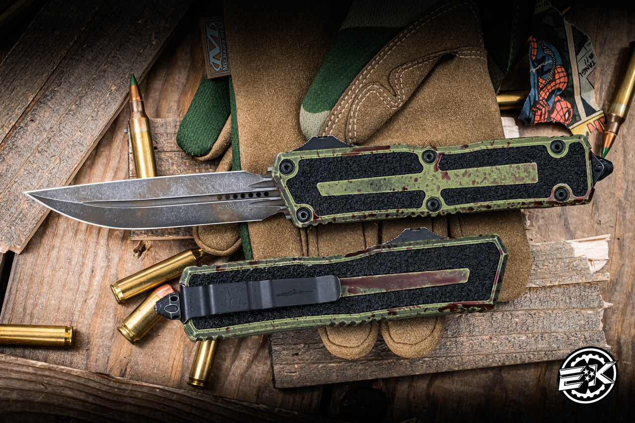 Microtech Scarab II Gen III OTF Automatic Knife Outbreak 4