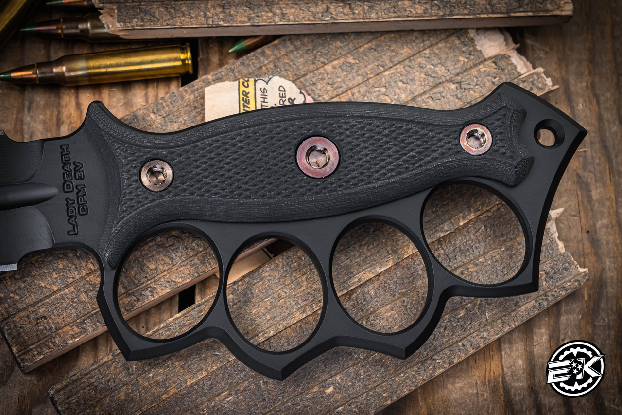 Preowned-RMJ Tactical Lady Death Trench Knife 9.6