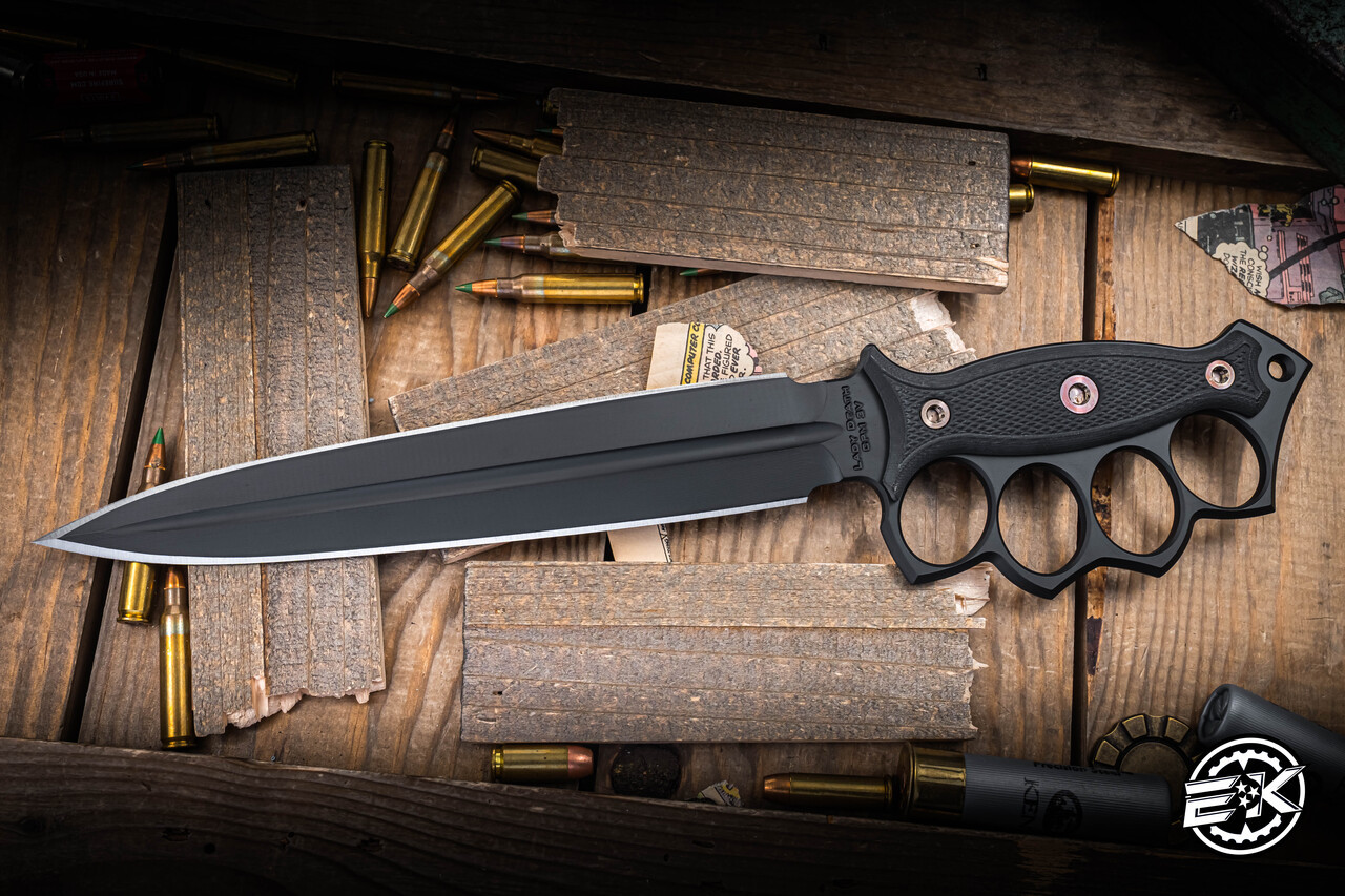 Preowned-RMJ Tactical Lady Death Trench Knife 9.6