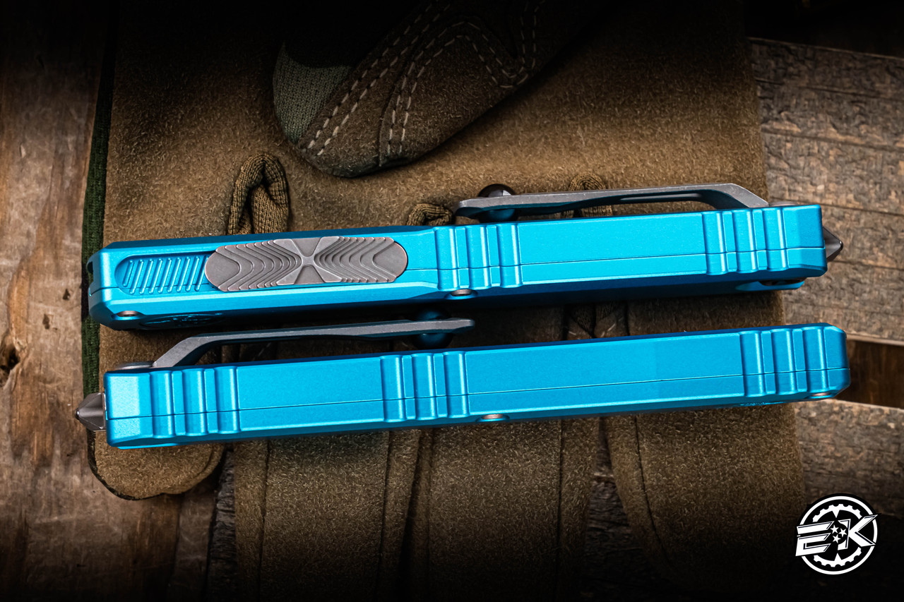 Microtech Ultratech Gen IV OTF Automatic Knife Turquoise 3.5