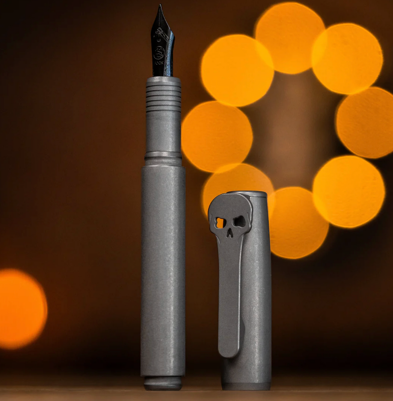 Big Idea Design チタン製万年筆 DLCブラック FE Big Idea Design Slim