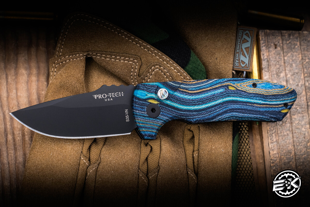 ProTech Custom SBR Automatic Knife Starry Night G-Carta 2.6