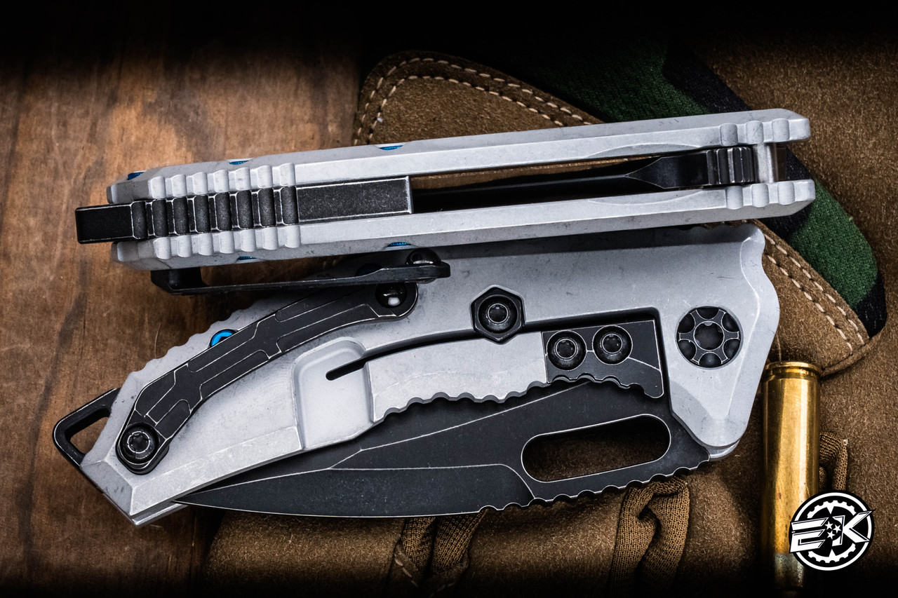 Heretic Knives Medusa Manual Folding Knife Blizzard 3