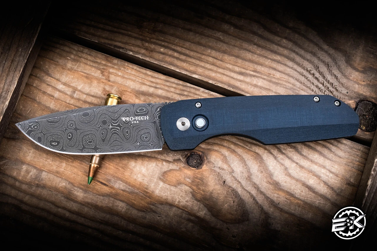 ProTech-Vero Engineering Synapse Automatic Folding Knife Blue 