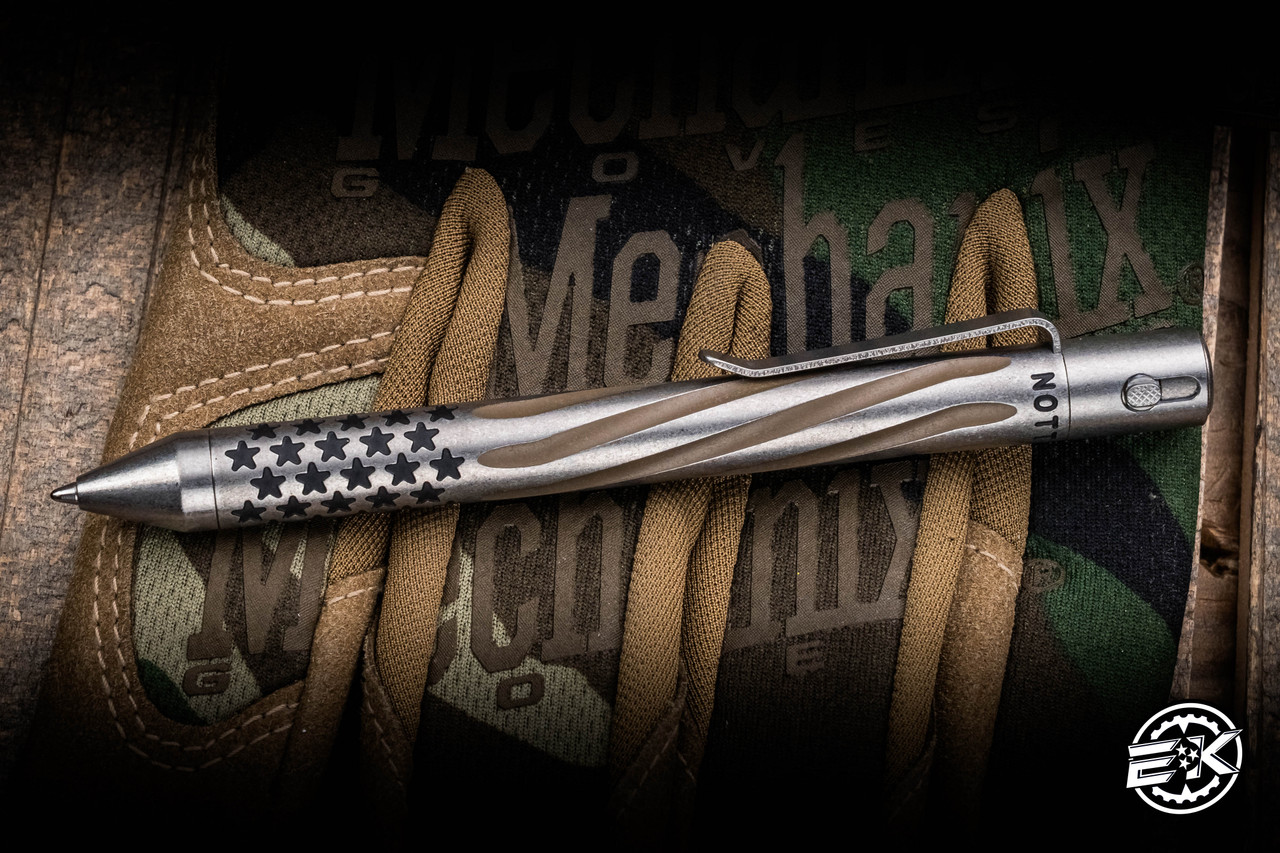 Nottingham Tactical Spiral Flute Stars FDE Black Cerakote Titanium