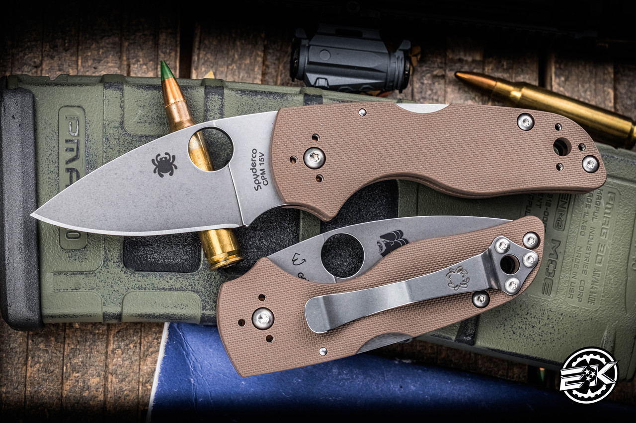 Spyderco Lil' Nativeスパイダルコ リルネイティブ G-10 Lil' Native® G-10 SpyderEdge™ – Spyderco