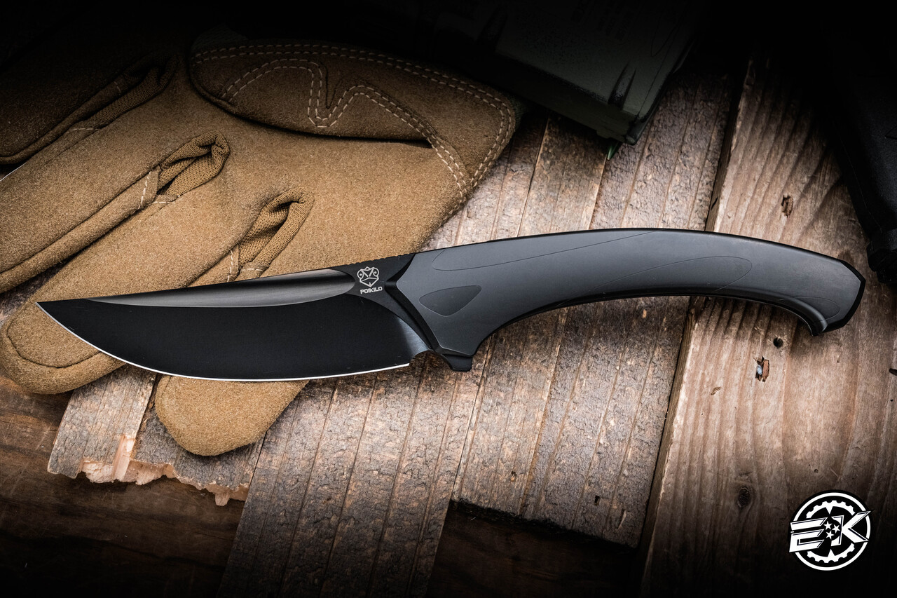 Limited Edition-Poikilo Blade Orca Folding Knife Titanium 3.6