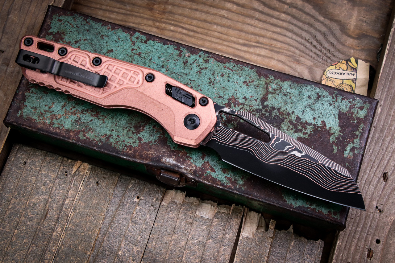 Microtech Marfione Select MSI Ram-LOK Folding Knife Frag Copper