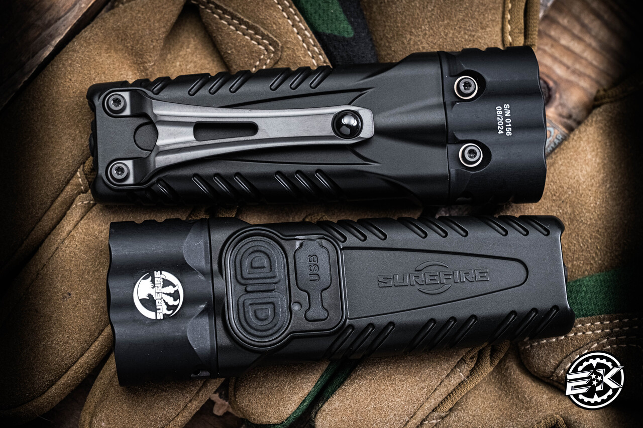Microtech x SureFire Collab Stiletto Pro II DLC Flashlight 1500 Lumens