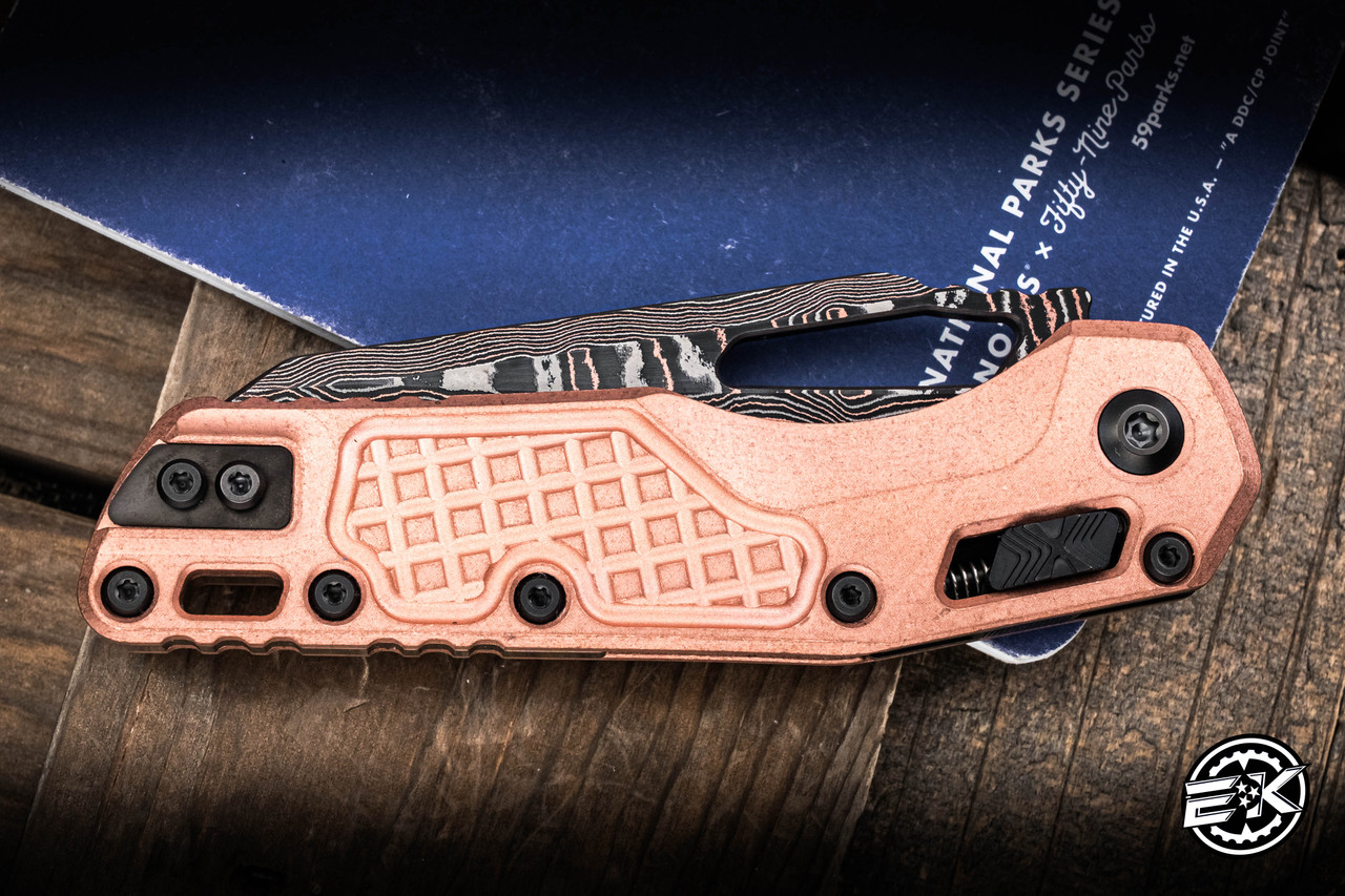 【即購入・無言可】Raise Blades［M］RF 2枚【fab】 Microtech Marfione Select MSI Ram-LOK Folding Knife Frag Copper