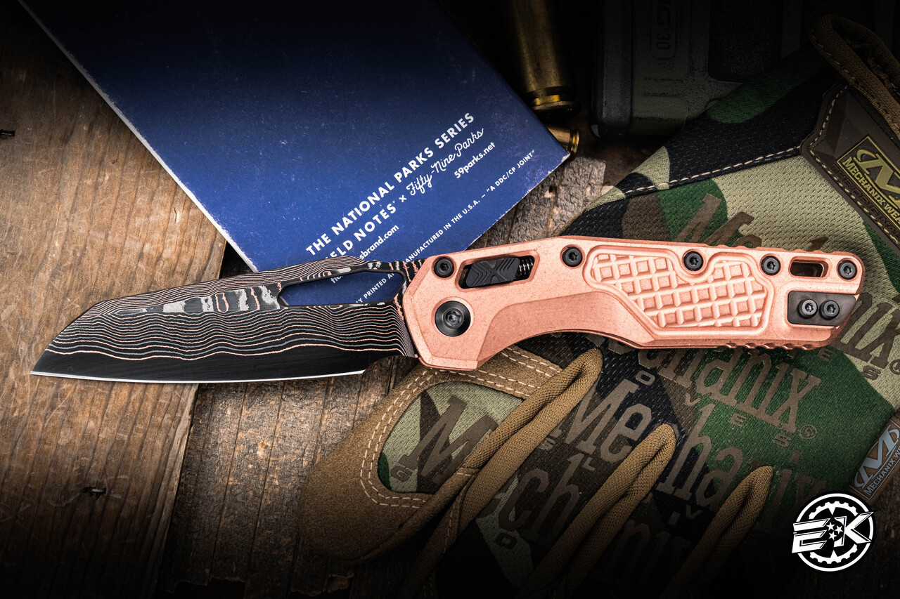 Microtech Marfione Select MSI Ram-LOK Folding Knife Frag Copper