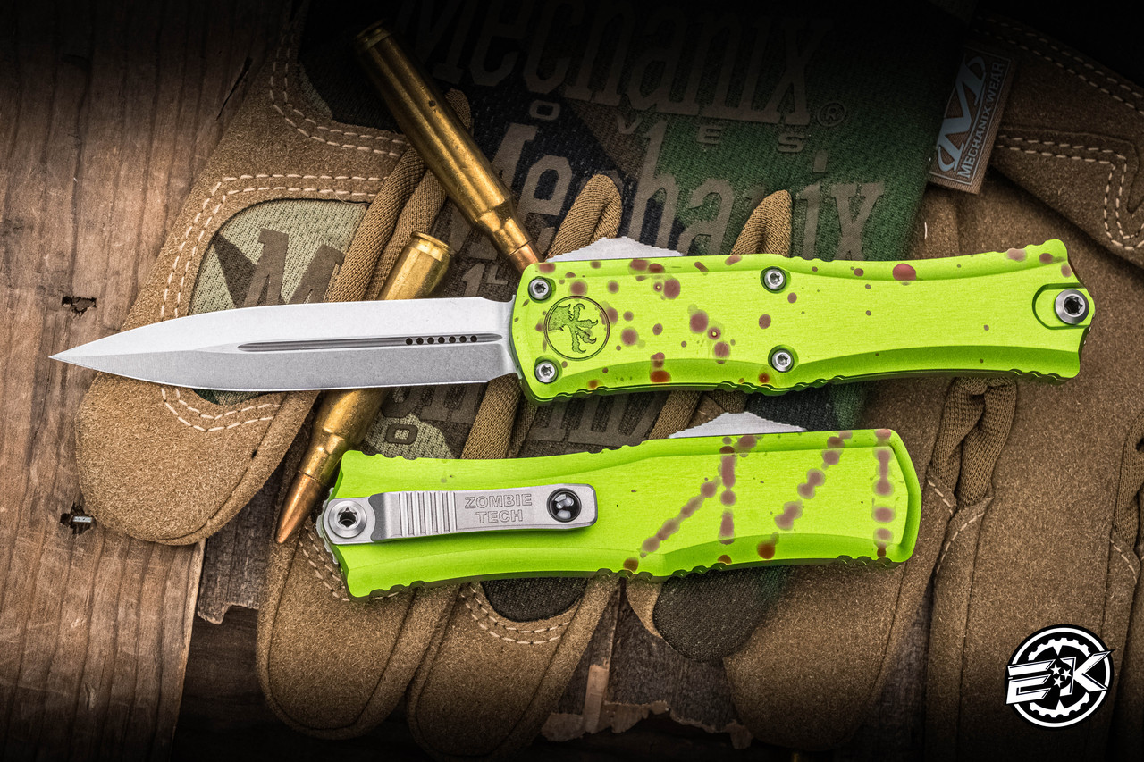 Microtech Hera II Mini OTF Automatic Knife Zombie 3