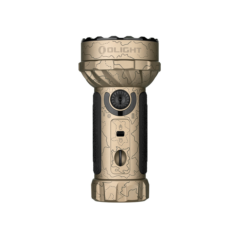 Olight Marauder Mini Powerful Rechargeable LED Flashlight Desert