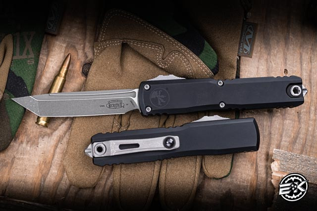 Microtech Ultratech Gen IV OTF Automatic Knife Black 3.5