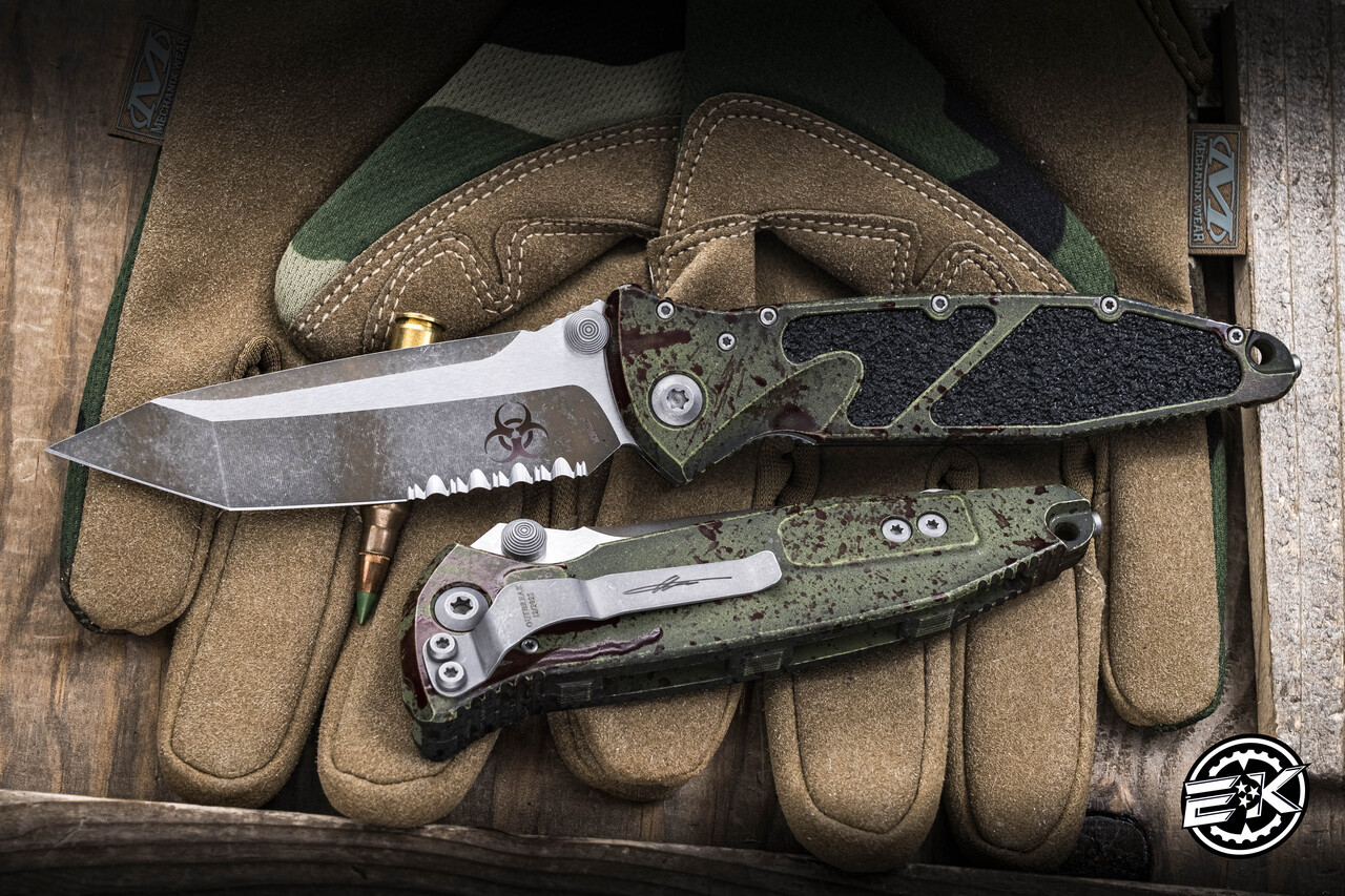 Microtech Socom Elite Manual Folding Knife Outbreak 4