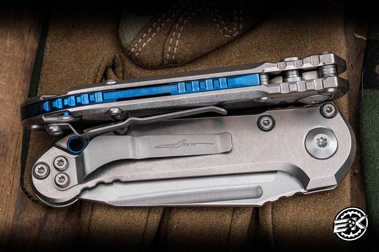 Microtech Marfione Select LUDT Automatic Folding Knife Titanium