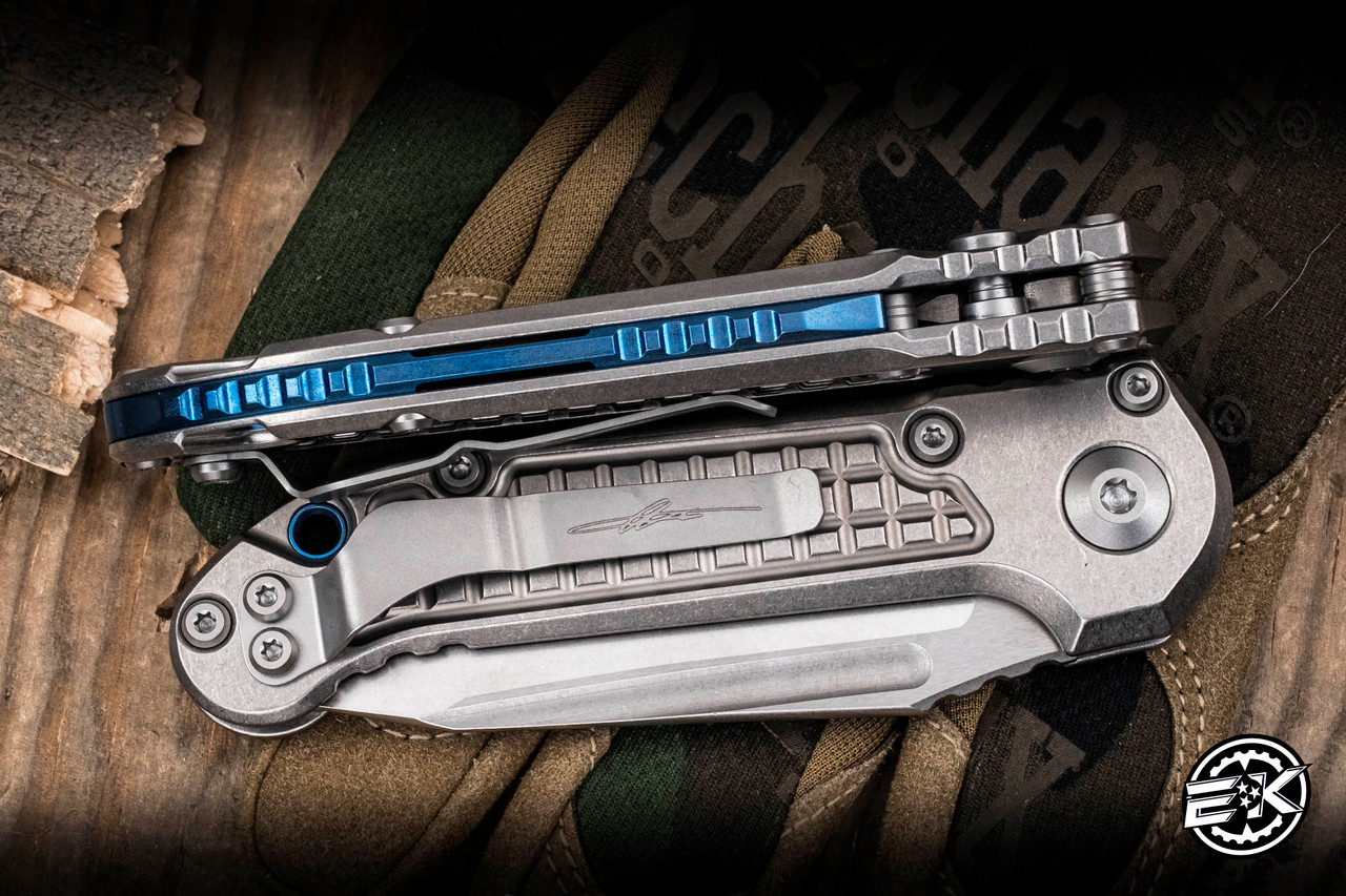 Microtech Marfione Select LUDT Automatic Folding Knife Titanium Microtech Marfione Select LUDT Automatic Folding Knife Titanium
