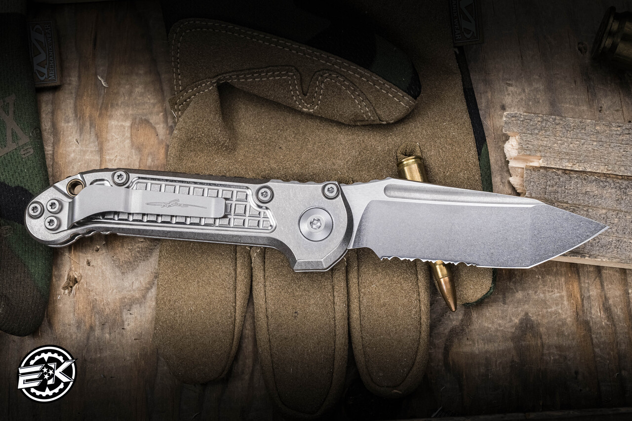 Microtech Marifione Select LUDT Automatic Folding Knife Frag