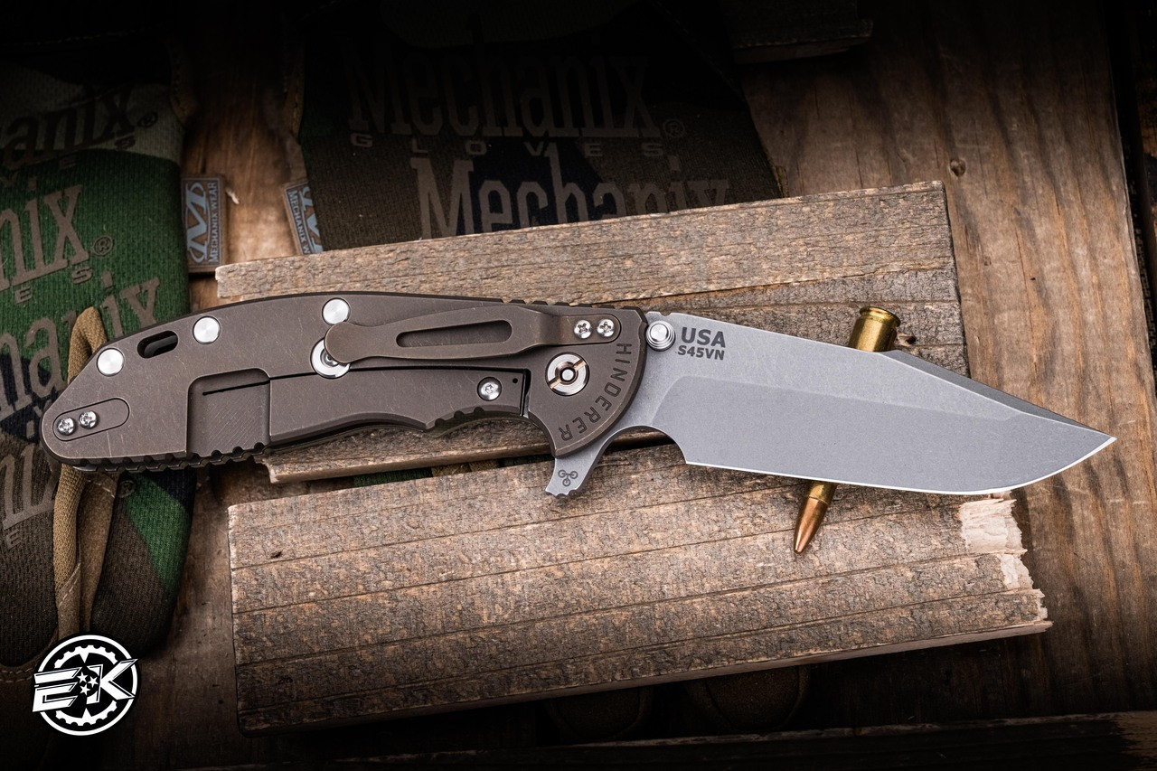 Rick Hinderer Knives XM-24 Folding Knife OD Green G10 4