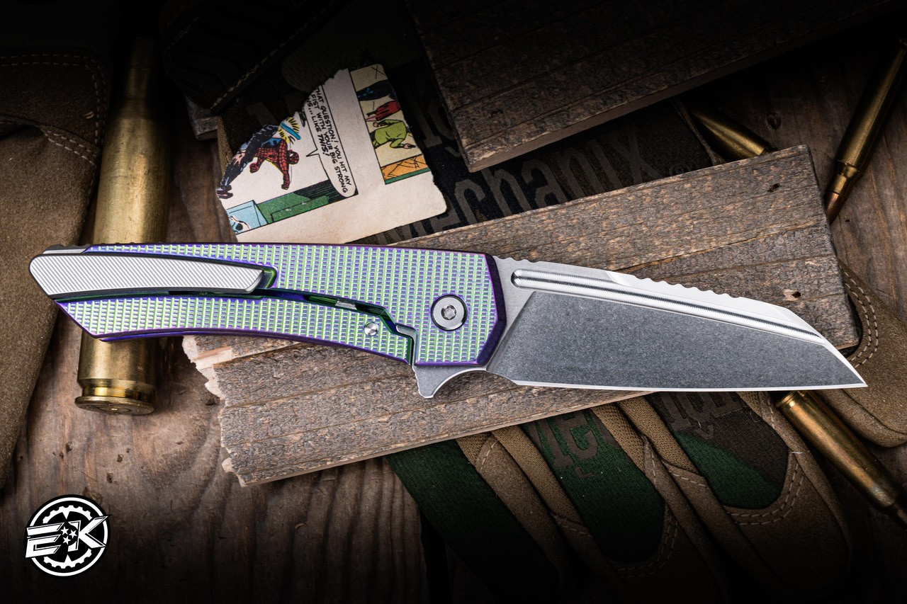 MachineWise Mojave Green-Purple Grenade Titanium 3.45