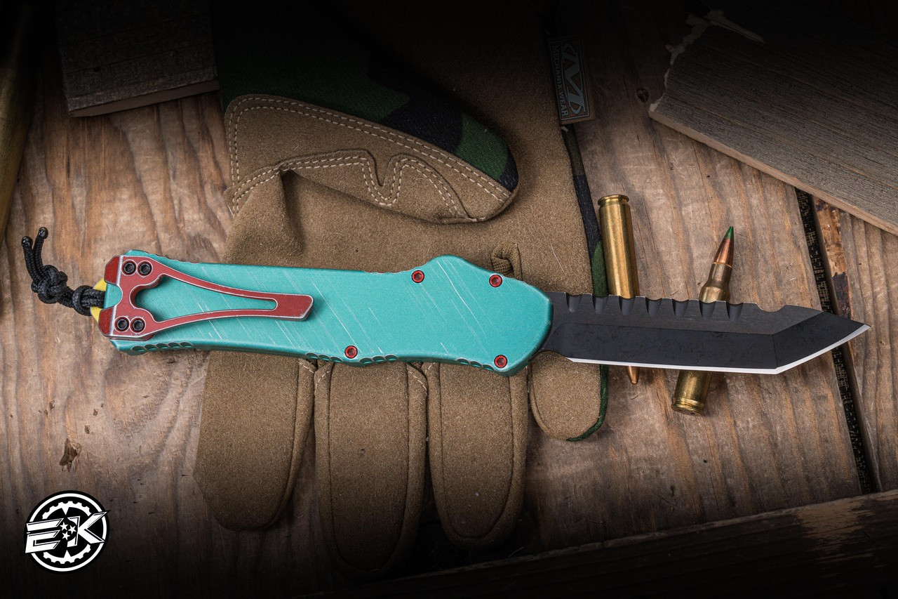 Preowned-Heretic Knives Hydra Bounty Hunter OTF Automatic Knife