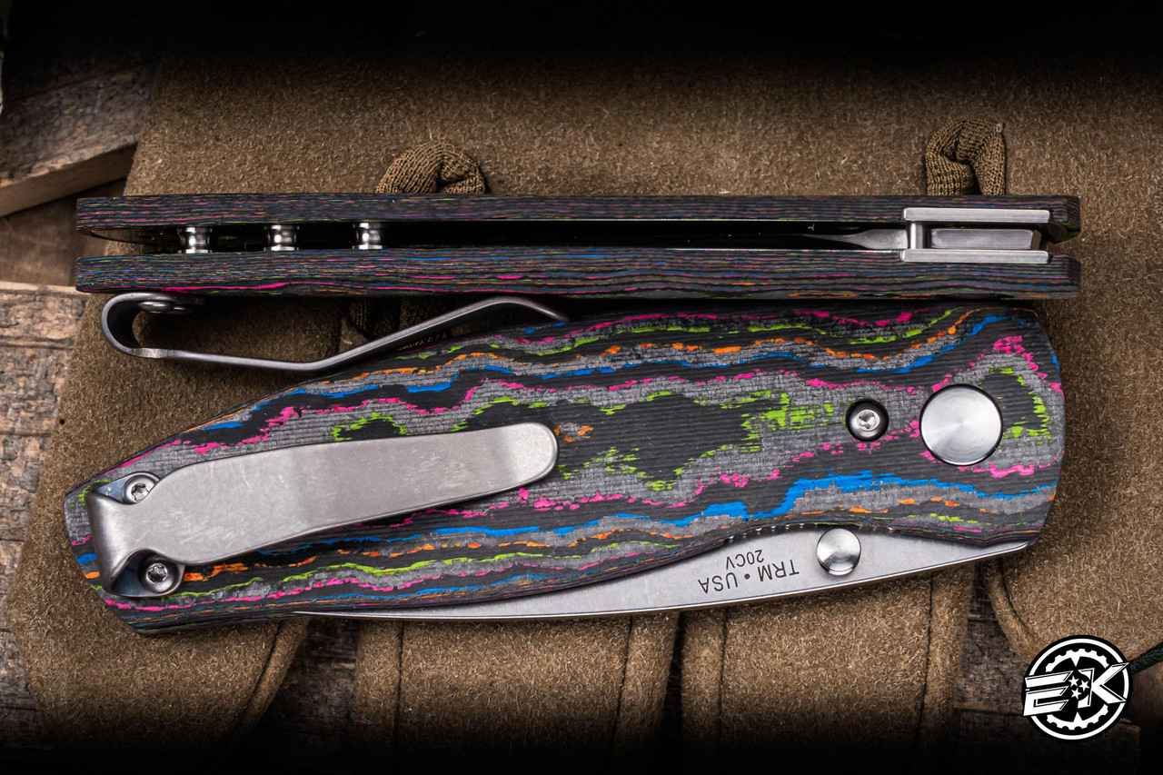 Three Rivers Manufacturing NEUTRON 2 Folding Knife 80'S Camo