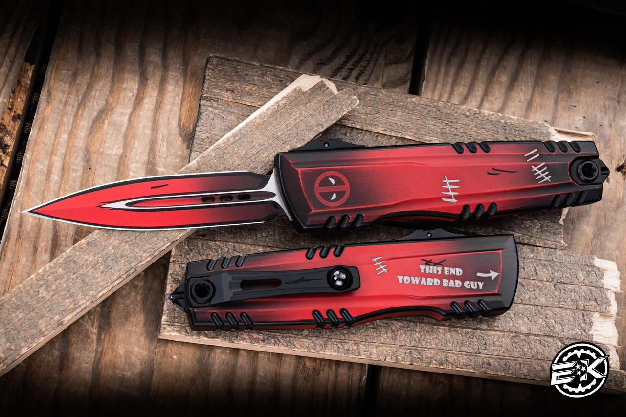 Microtech Luminary ZBP OTF Dead Pool 3.6