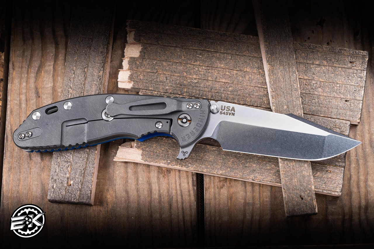 Hinderer XM-24 Tri-Way Blue G10 4