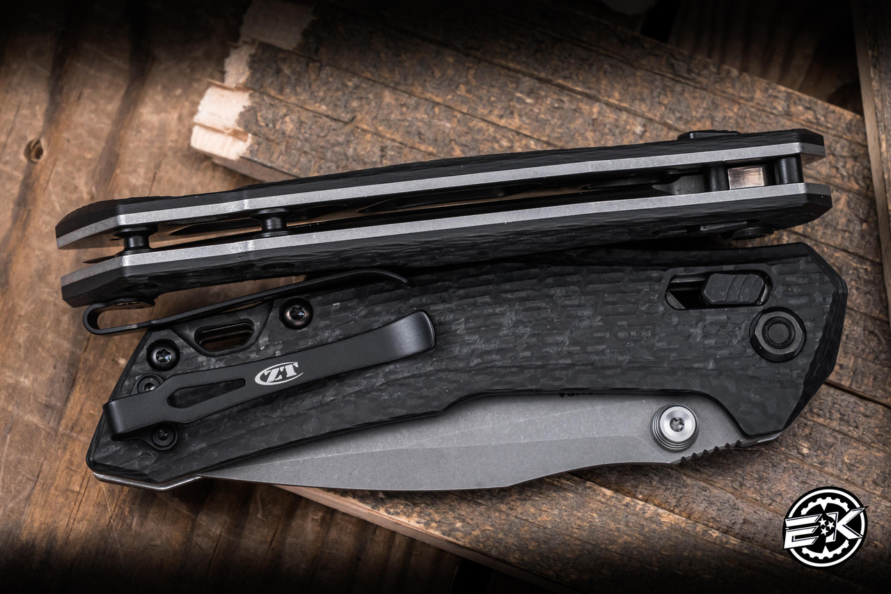 Zero Tolerance Duralock Black Carbon Fiber 4
