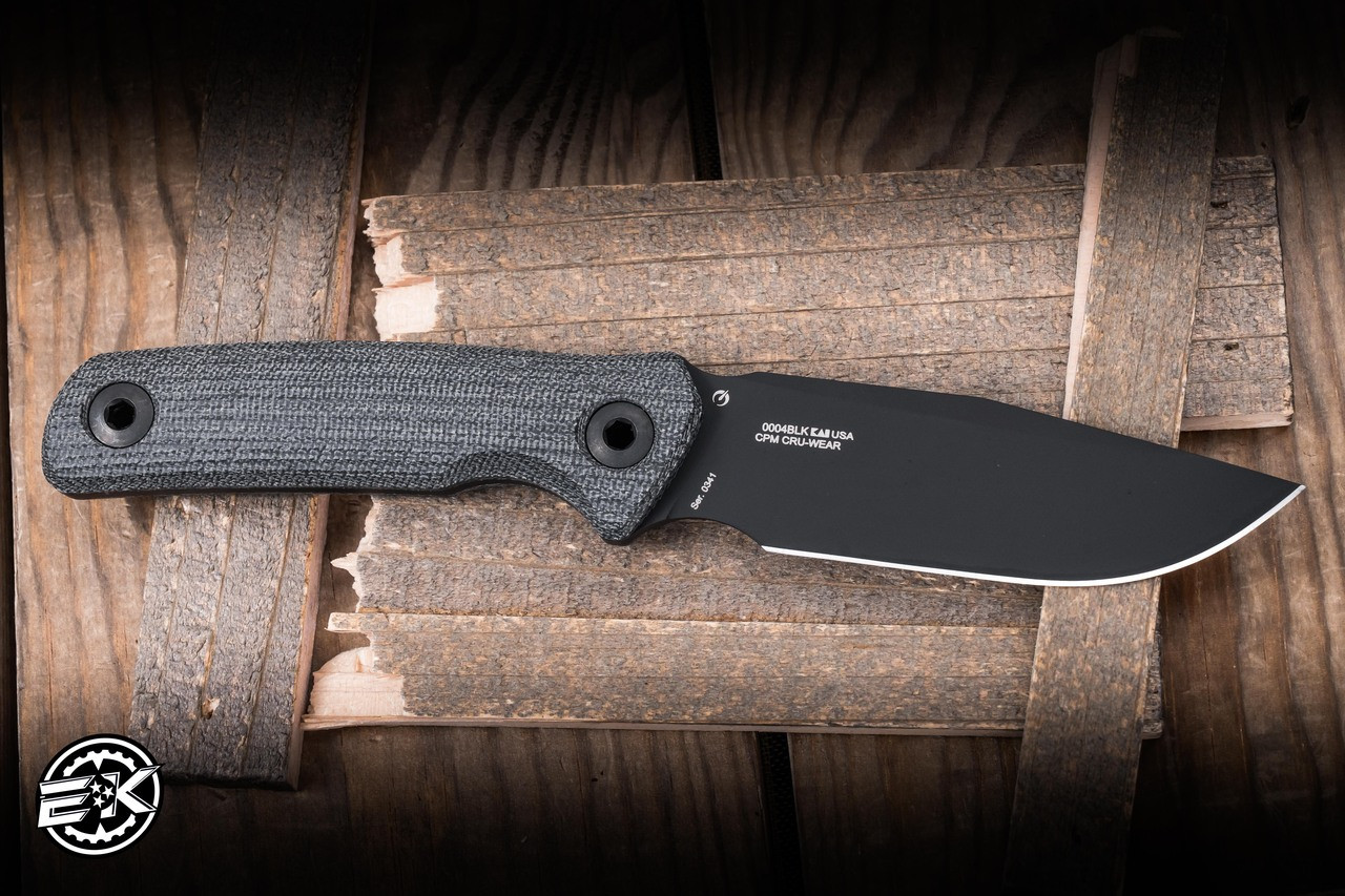 Zero Tolerance Fixed Blade Knife Micarta 4.25