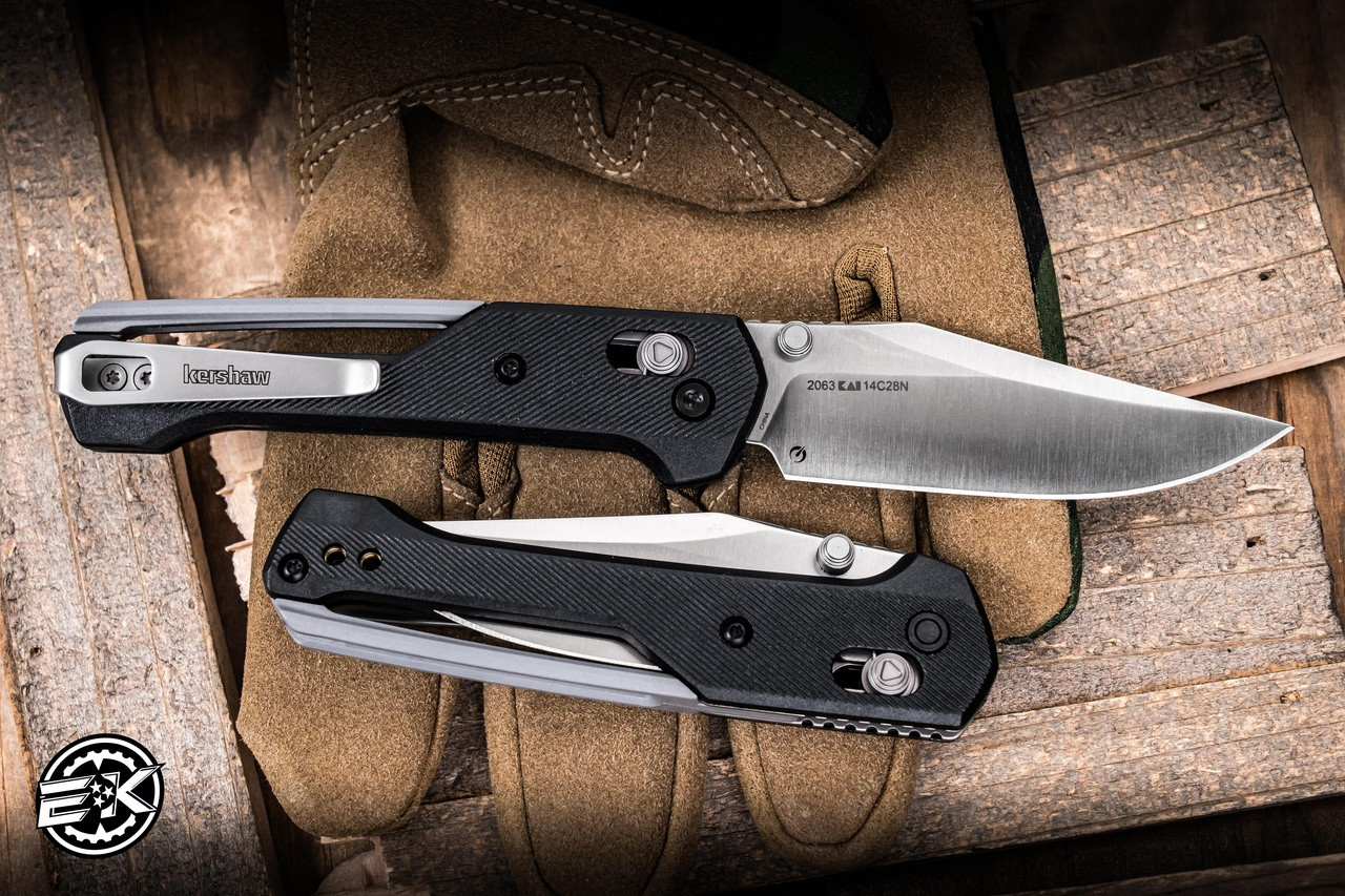 Kershaw Airspace DuraLock Knife Black Polymer 3