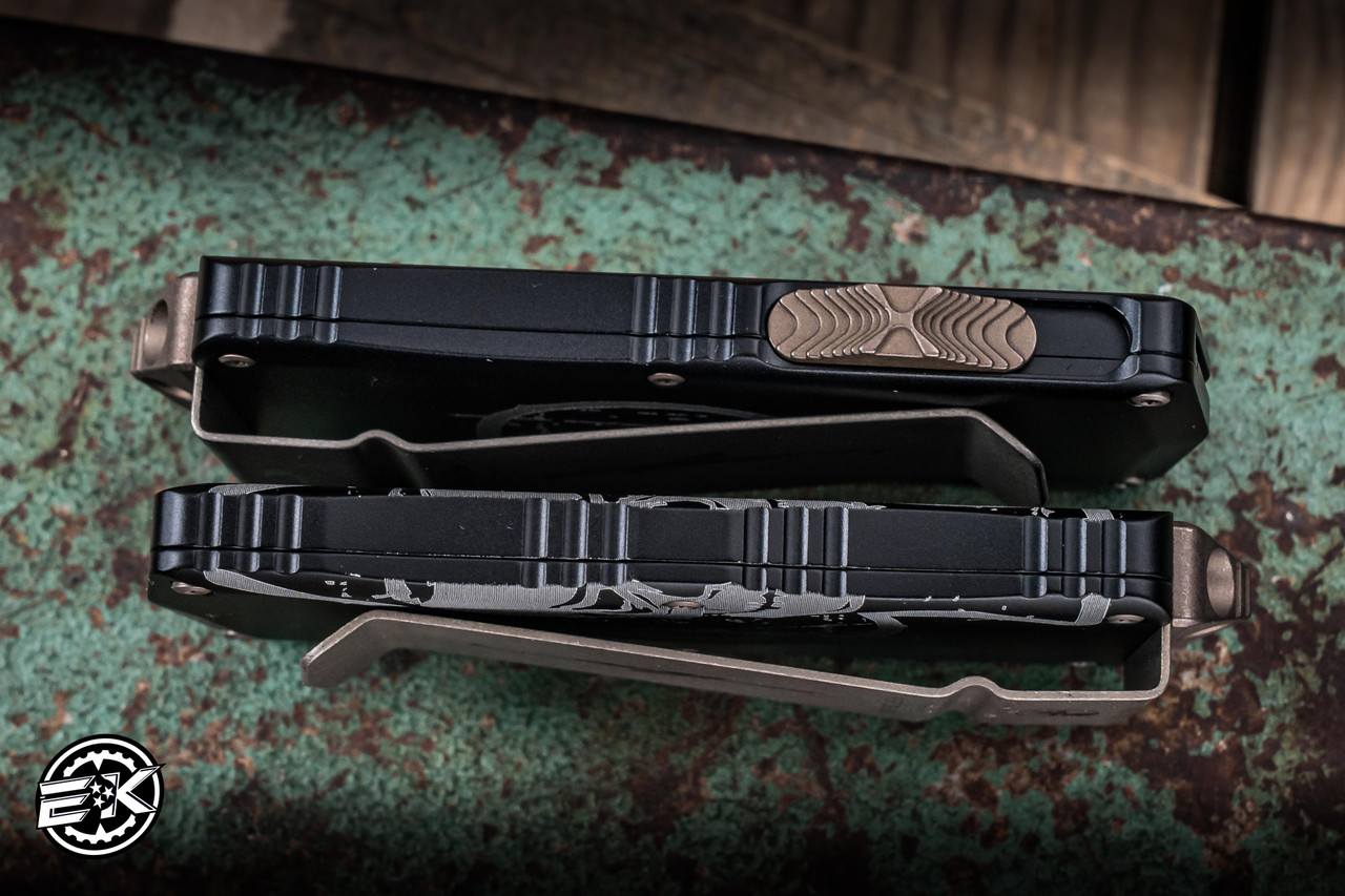 Microtech Exocet OTF Bronze Death Card 1.9