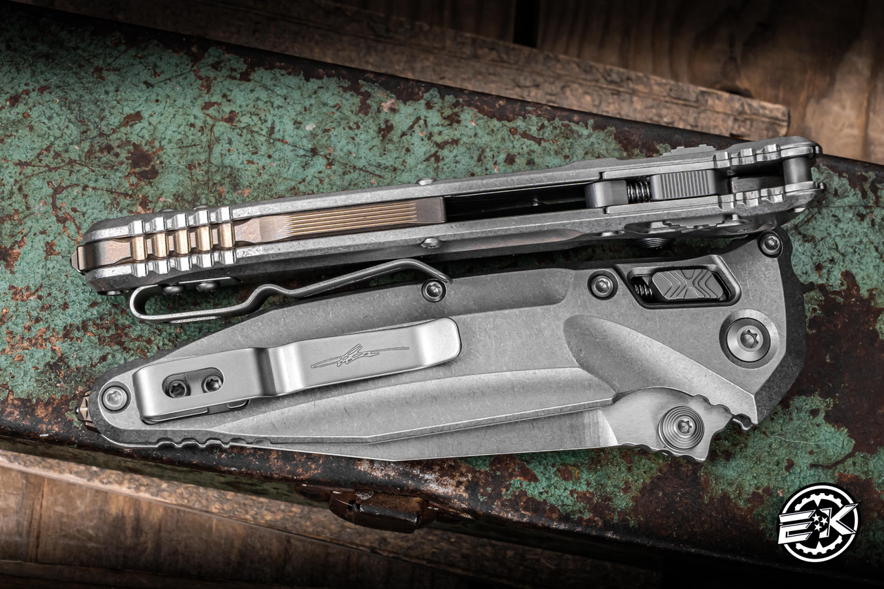 Microtech Marfione Select Socom Delta RAM-LOK Titanium, Bronze Ti