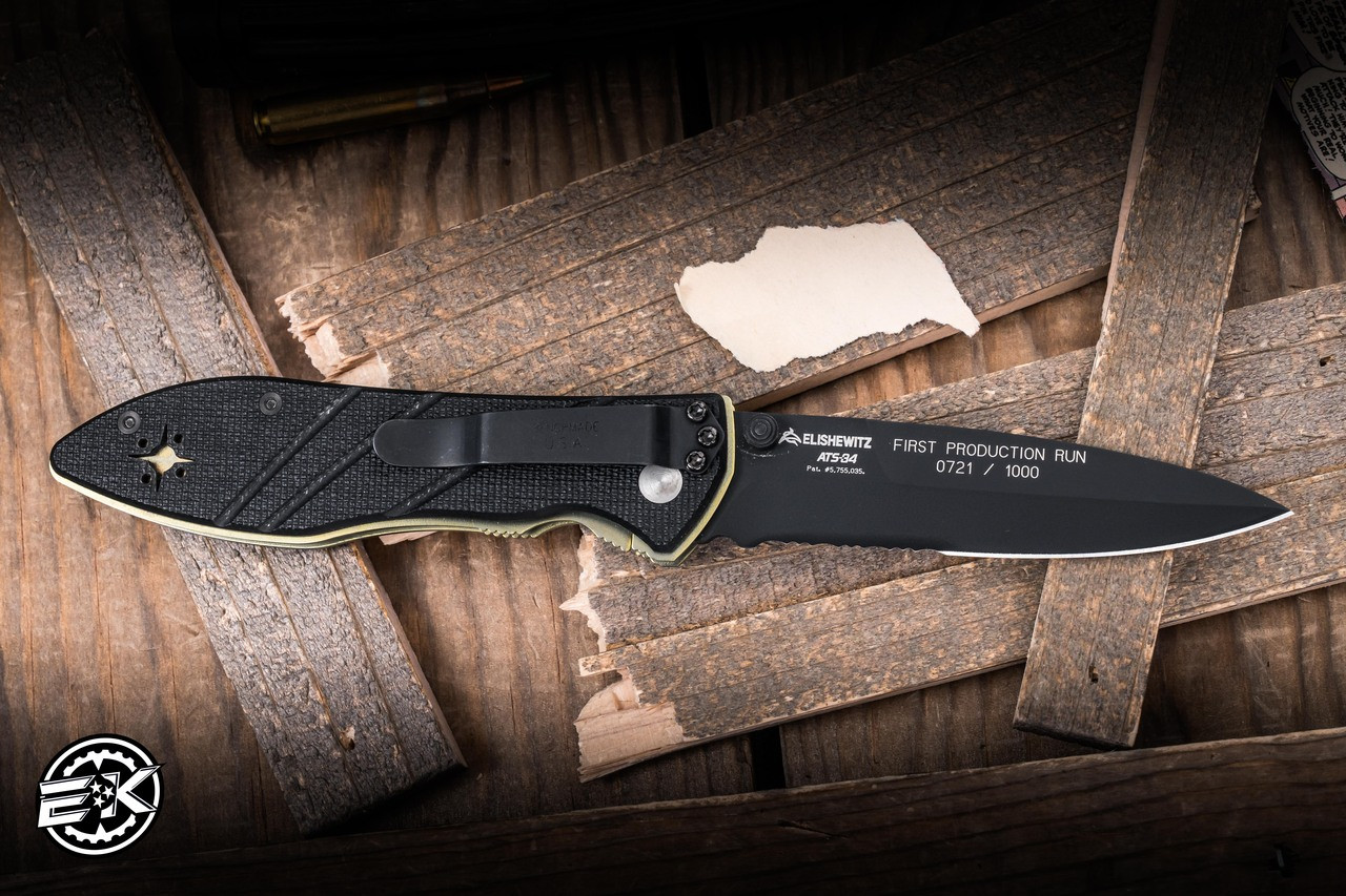 Preowned-First Production Benchmade Darkstar G10 3.75