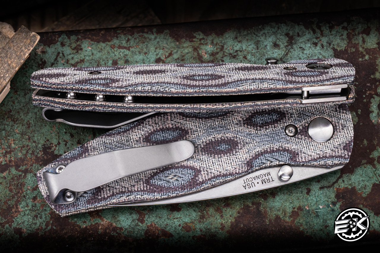 TRM Three Rivers Manufacturing Neutron 2 Folding Knife Python