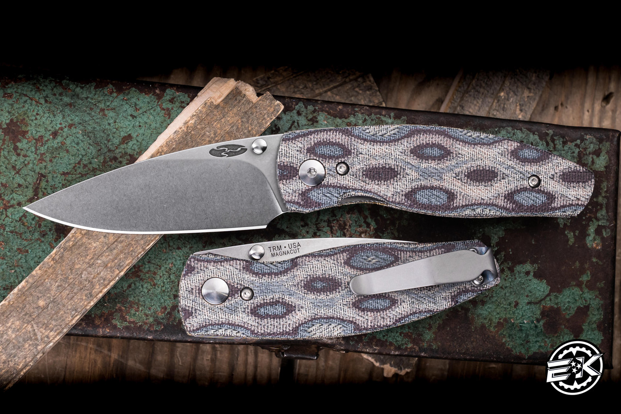 TRM Three Rivers Manufacturing Neutron 2 Folding Knife Python