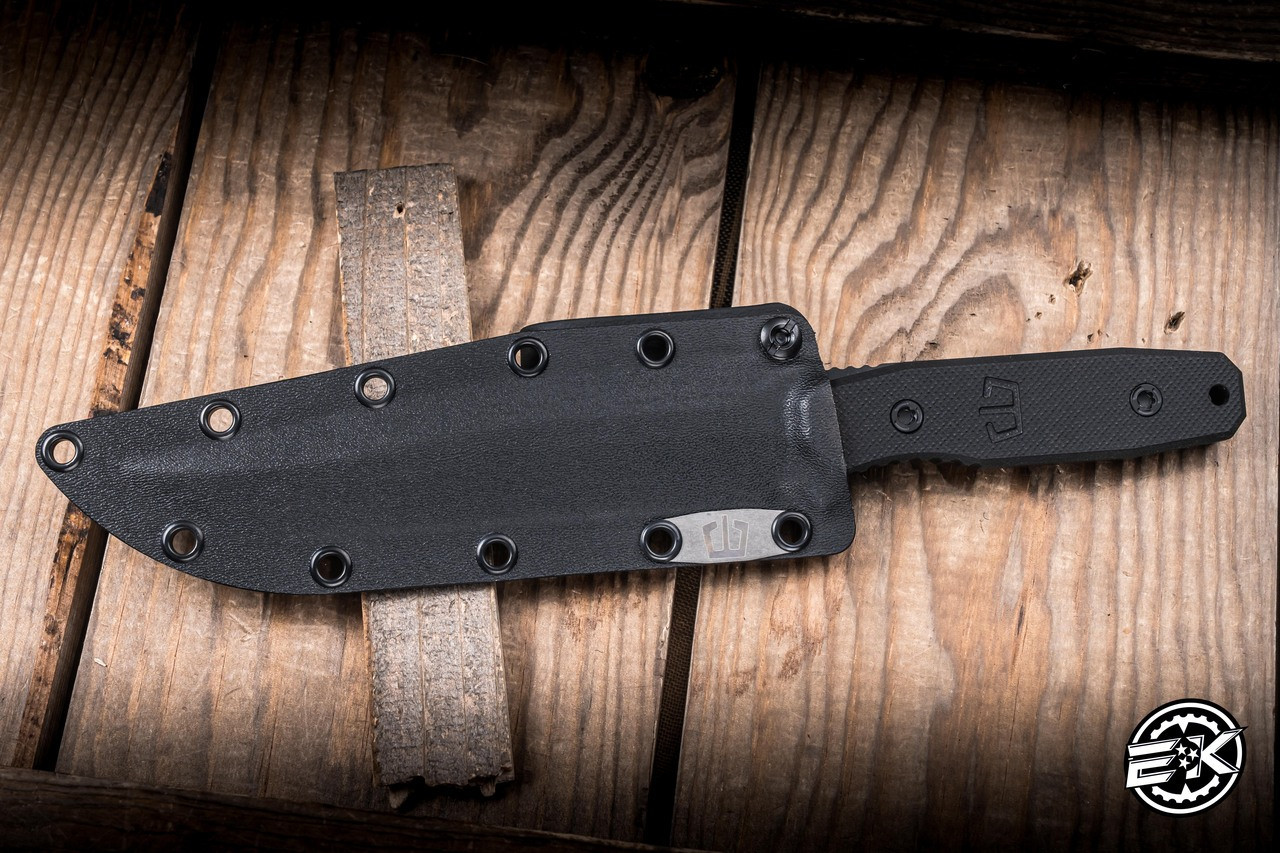 N15133】BLACK REVENGE Blackside Customs Rogue 1 Fixed Blade Knife