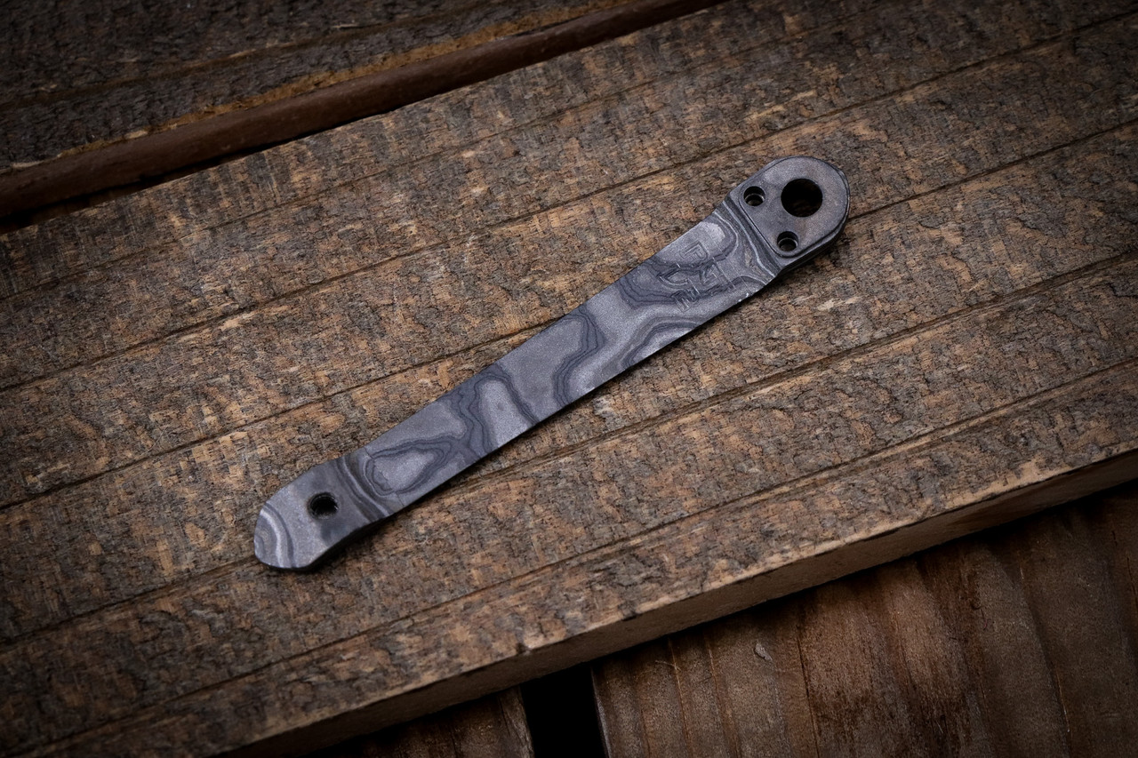 RGT - Chris Reeve Knives Ghost Timascus Pocket Clip 2988