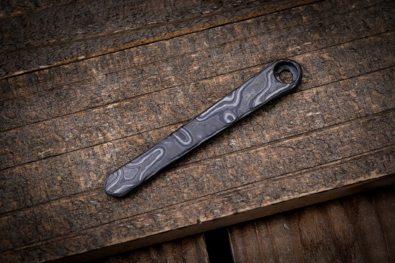 RGT - Chris Reeve Knives Ghost Timascus Pocket Clip 2988