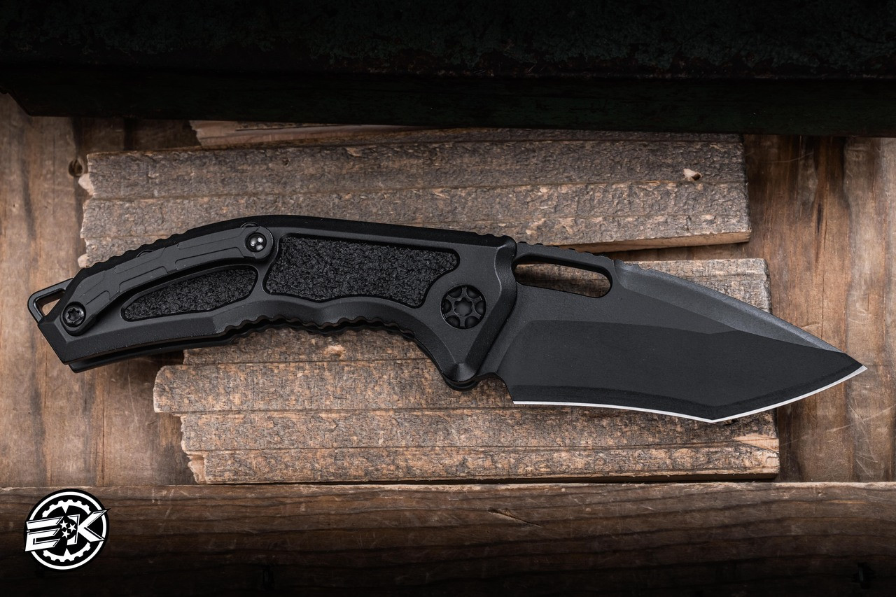 Heretic Knives Medusa Auto Aluminum UV Reactive Secret Cel Shade 3