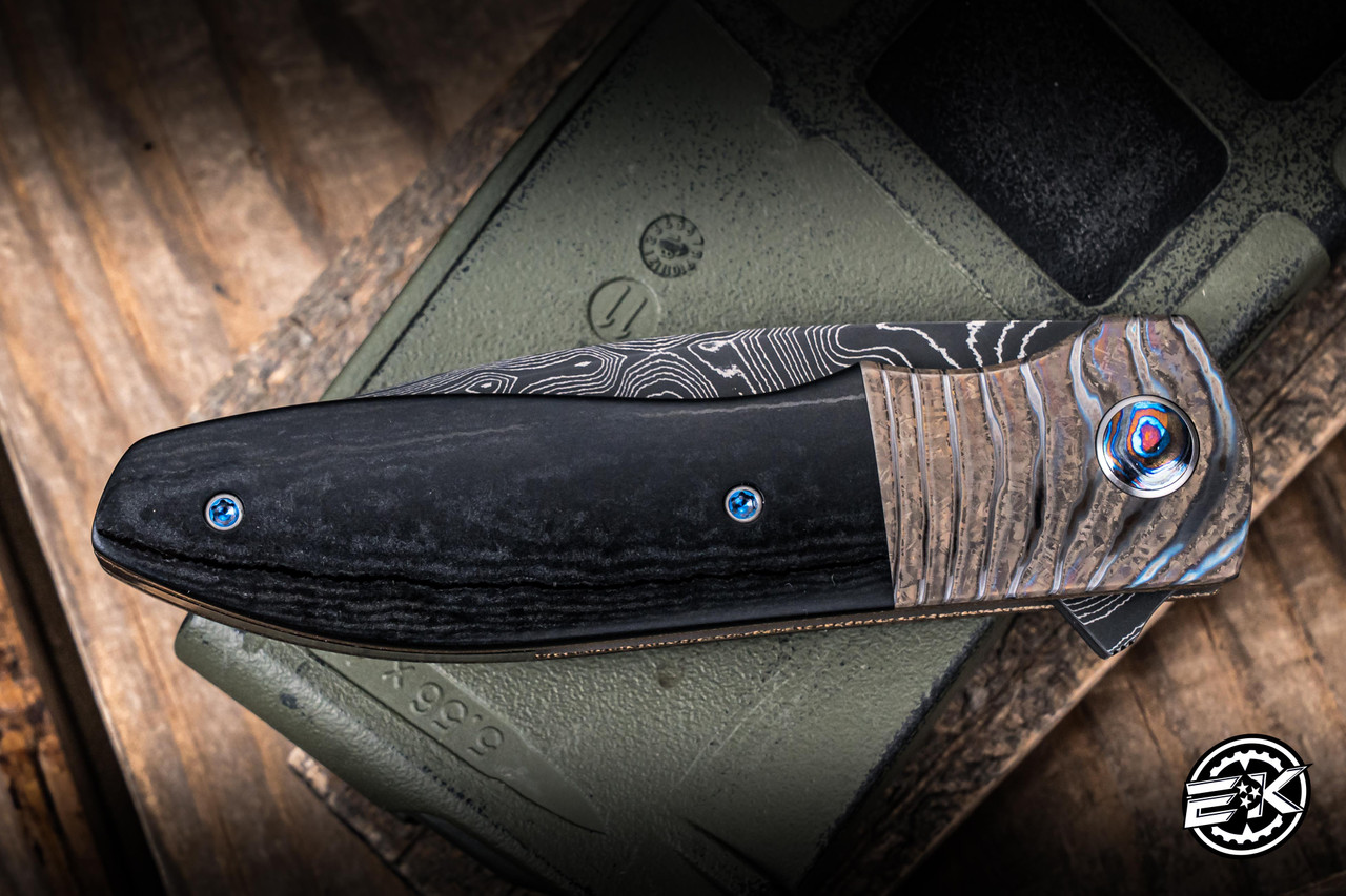 Kirby Lambert Mini Gents Blitz Westinghouse Micarta Zirc 3