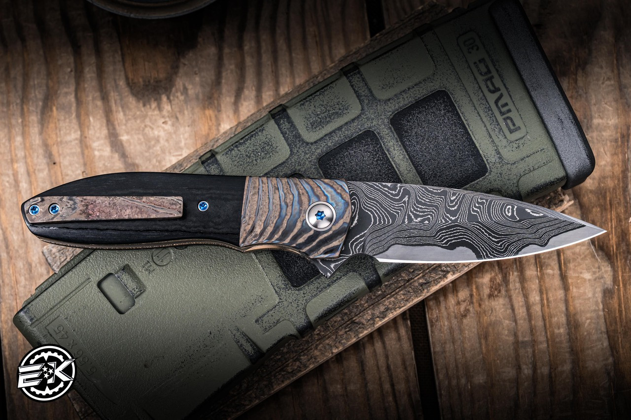 Kirby Lambert Mini Gents Blitz Westinghouse Micarta Zirc 3