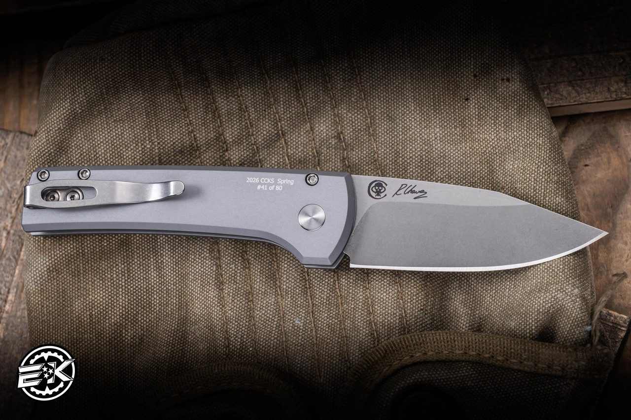 ProTech x Ramon Chaves Scapegoat Compact Automatic Knife Grey