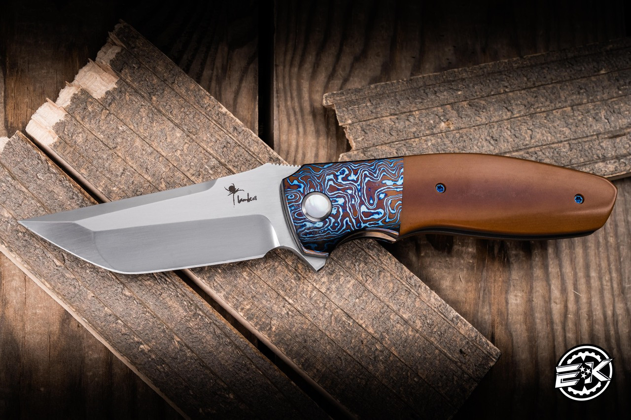 Kirby Lambert Korudo Vintage Butterscotch Micarta Zirc 3