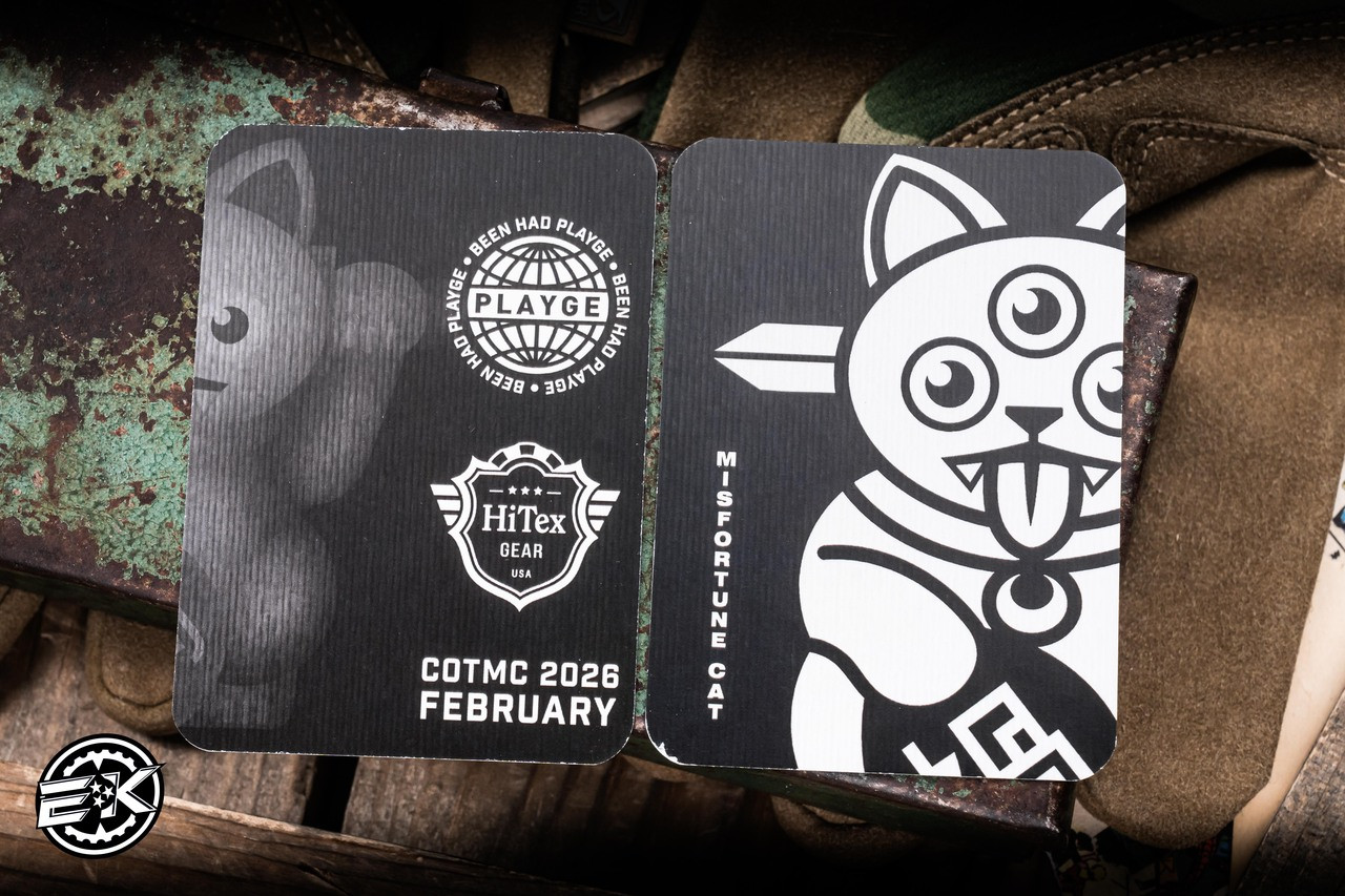 Hitex x Playge The Misfortune Cat Titanium Chip, COTMC