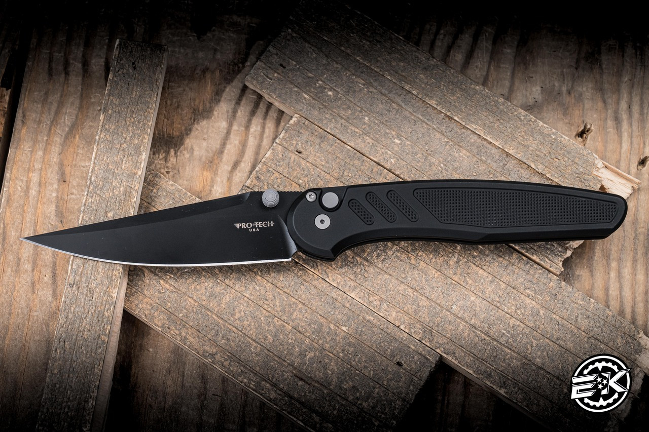 Protech x Peace Neighbor Avalon Knurled Black Aluminum 4.25