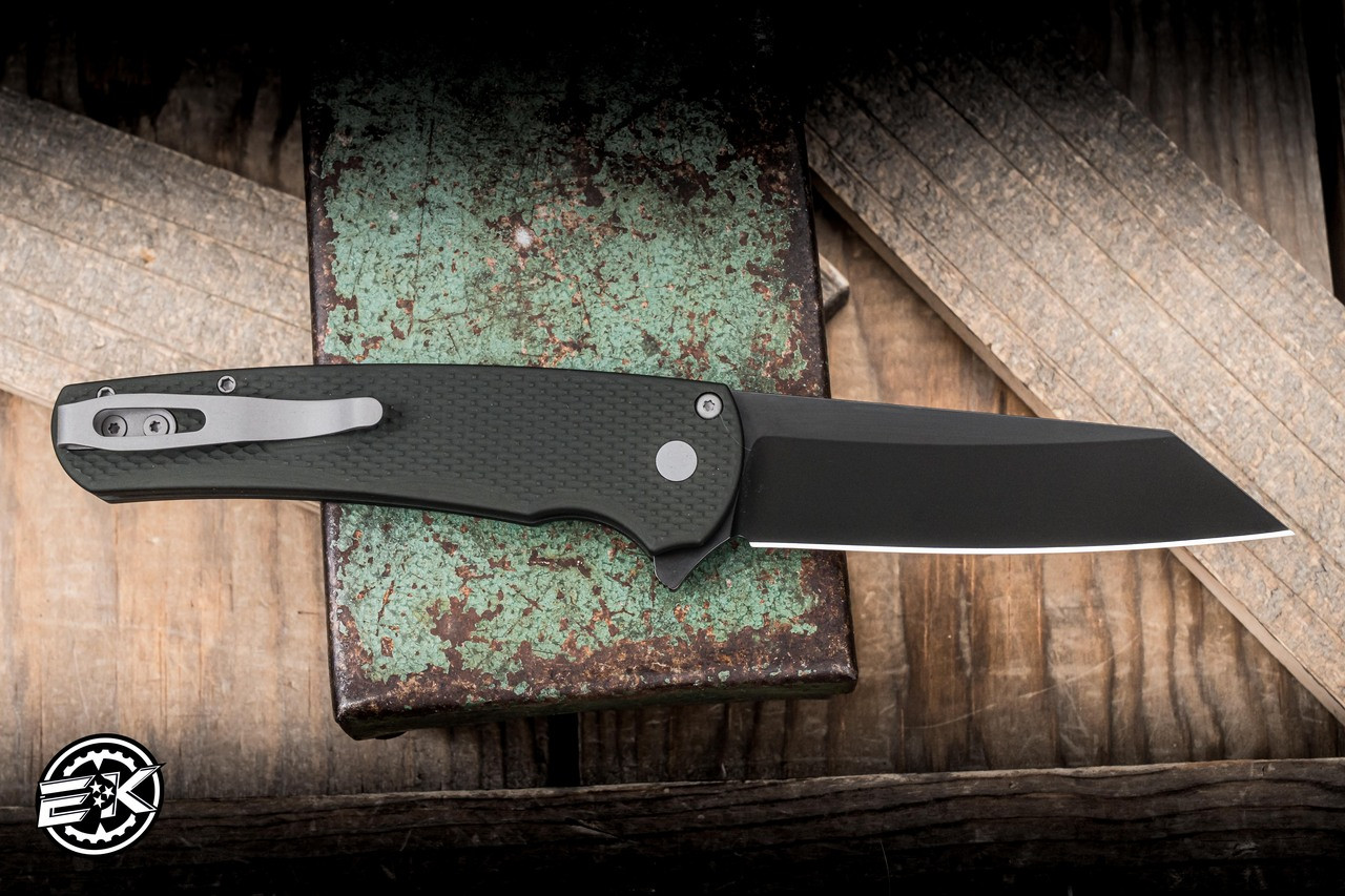 ProTech Malibu Flipper Knife Textured Green Aluminum 3.25