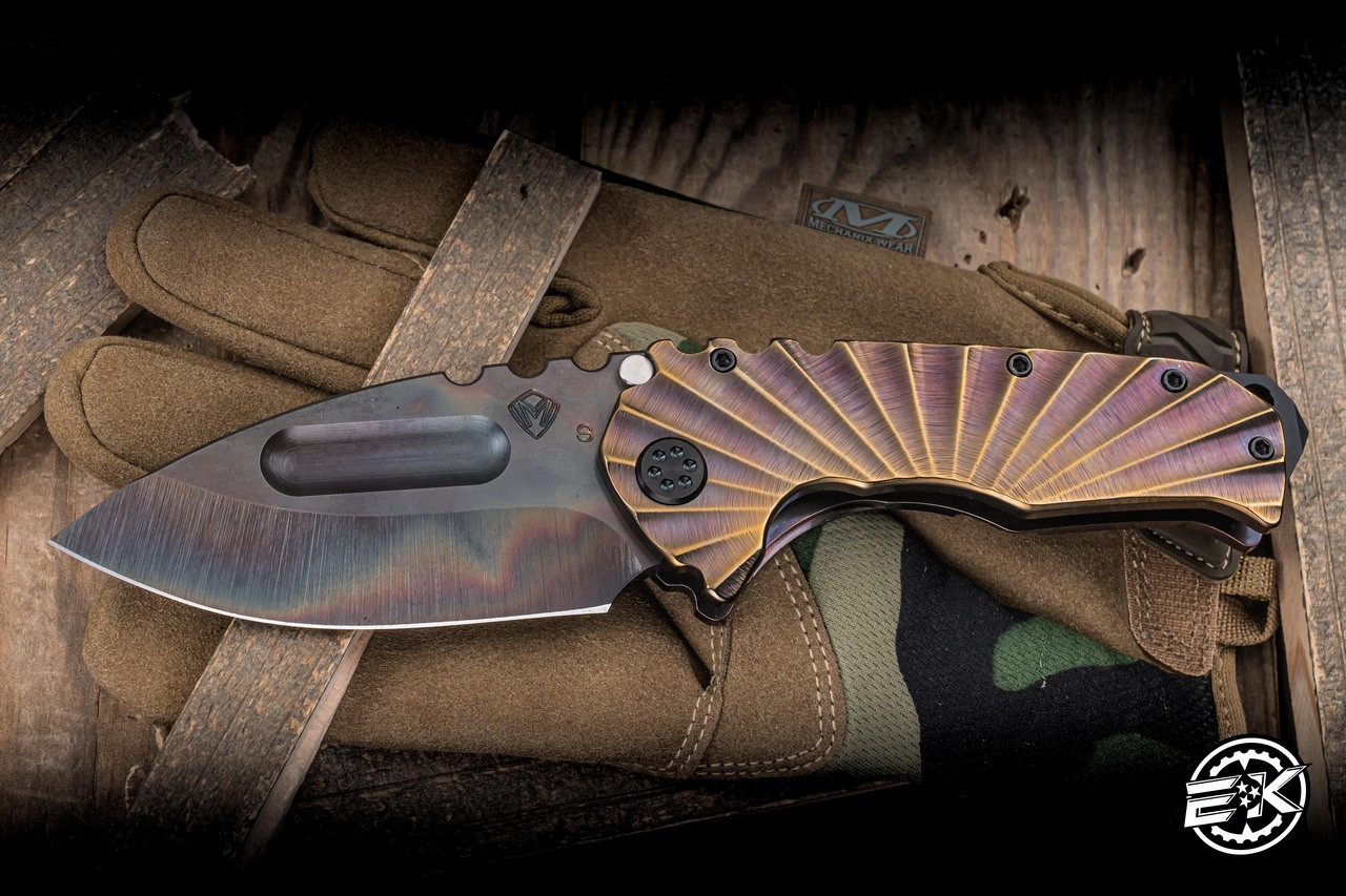 Medford Praetorian Ti Folding Knife CuRose/Bronze 