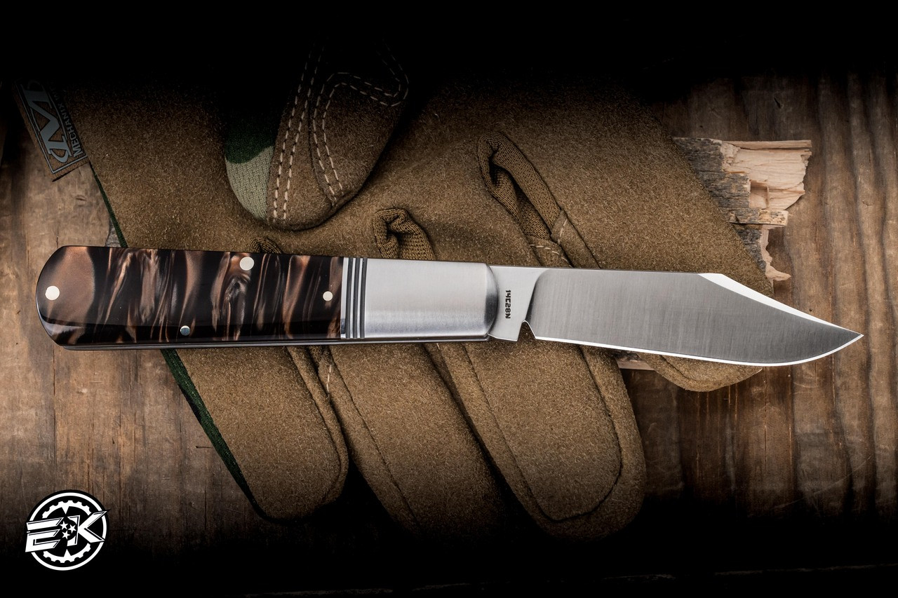 Jack Wolf Knives Gateway Barlow Folding Knife Kirinite Goddess